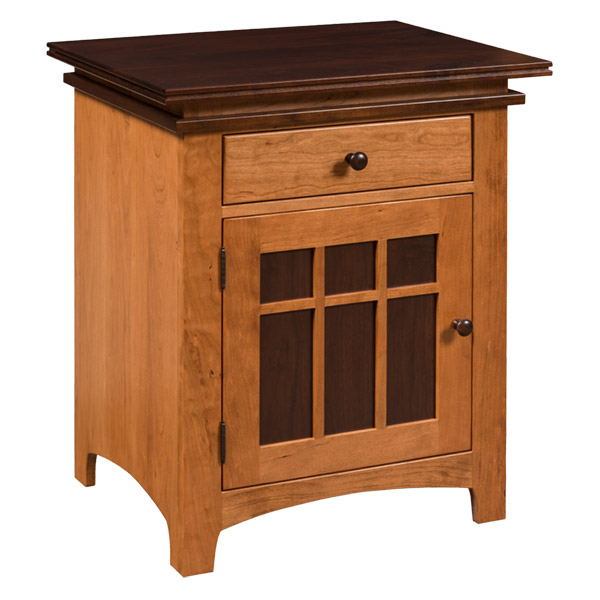 105-38 | 1-Drawer 1-Door Nightstand