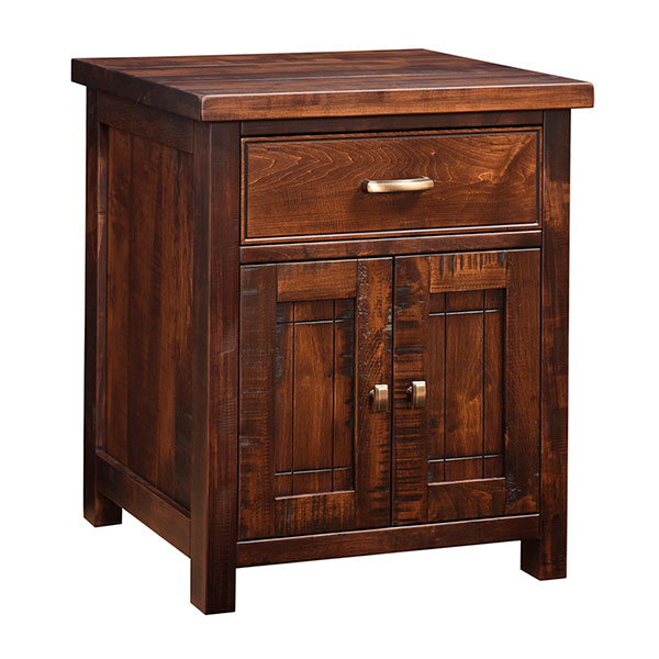 17-84 | 1-Drawer, 2-Door Nightstand