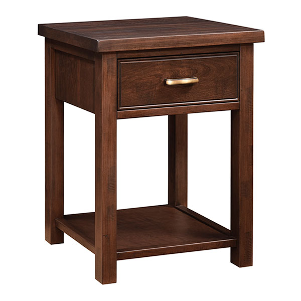17-87 | 1-Drawer, Open Nightstand