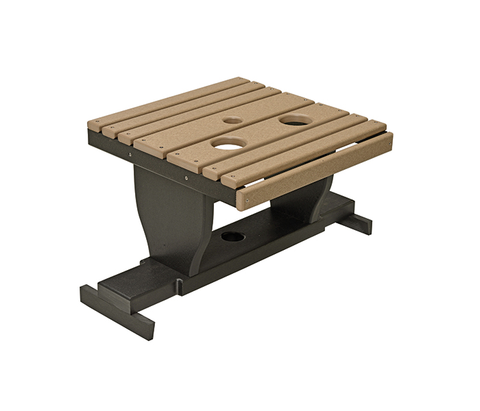 191-29 | Poly Glider Settee Table