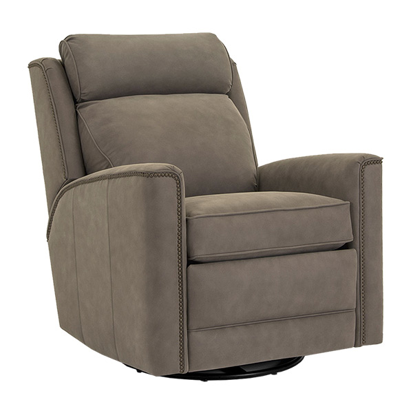 34-92 | Smith Brother's Upholstered Motorized Swivel Glider Recliner