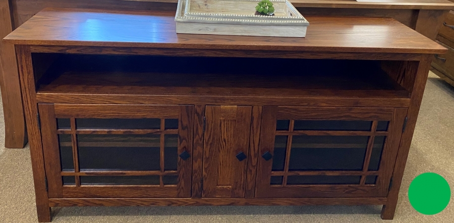 3014 LOU | Mission Grid TV Stand