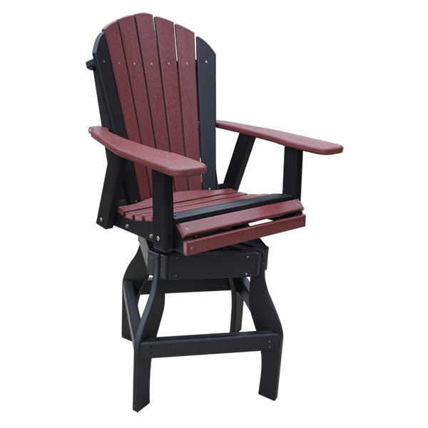 235-07 | Poly Adirondack Swivel Bar Chair