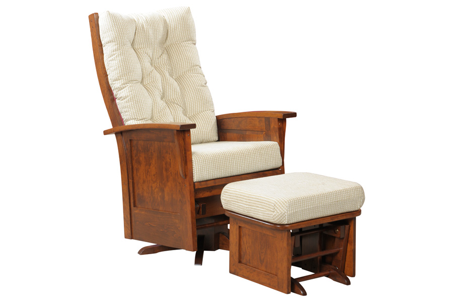 37-15 | Deluxe Mission Swivel Glider and Deluxe Mission Glider Ottoman 