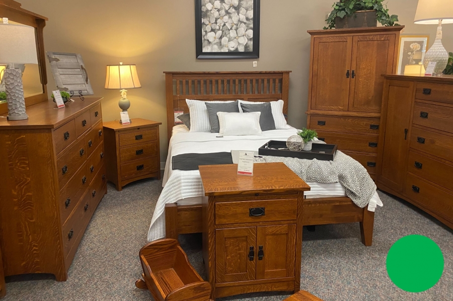 CWF8001 | Empire Mission Bedroom Set