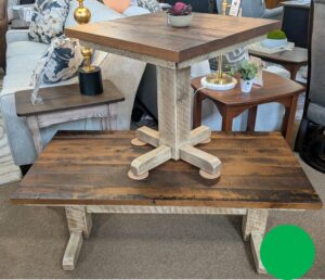 12-Set LAN | Reclaimed Trestle Occasional Set