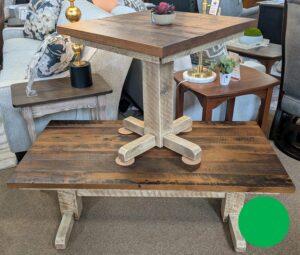 12-Set LOU | Reclaimed Trestle Occasional Set