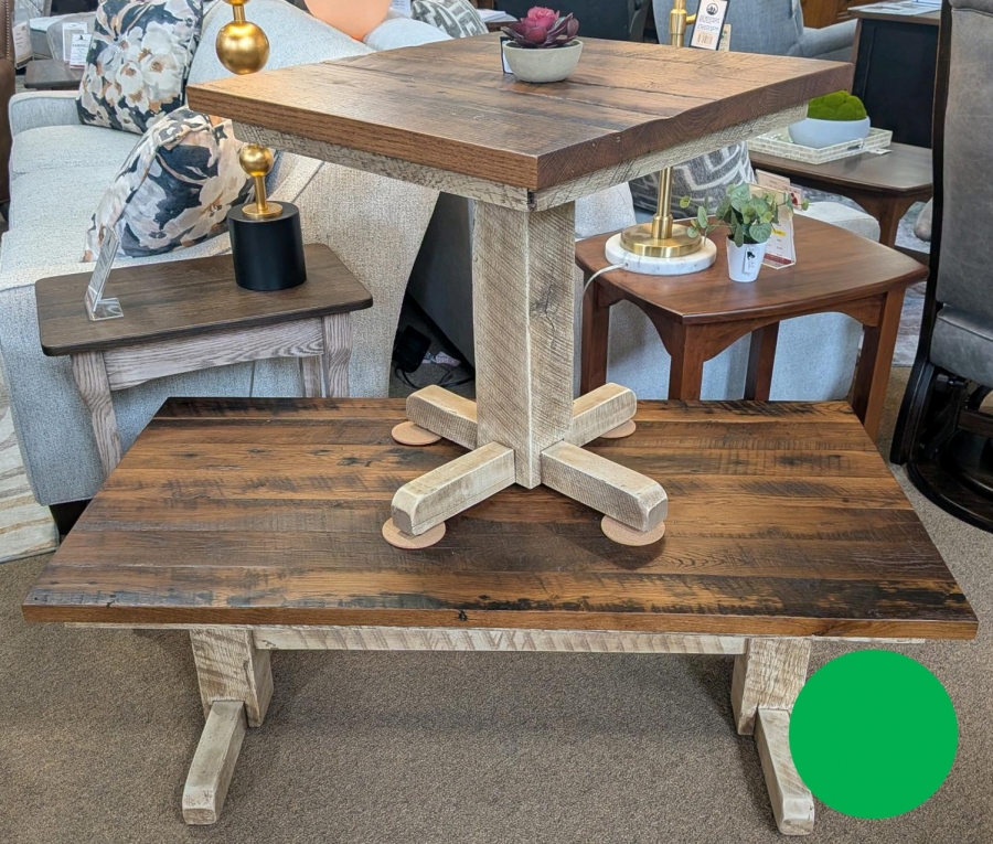 12-Set LOU | Reclaimed Trestle Occasional Set