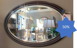 2221 R LOU | Oval Mirror