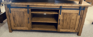 HHD-7030 LAN | Hand Hewn Barndoor TV Stand
