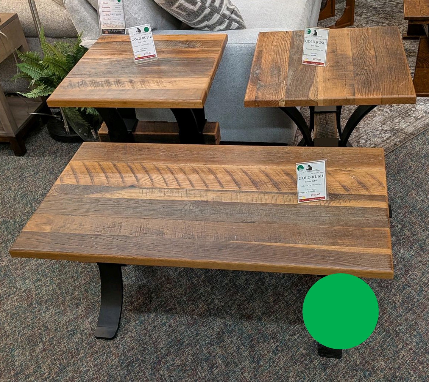 28 | Gold Rush Occasional Set LAN