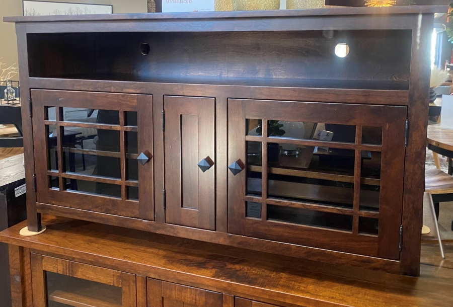 3013R PT | Mission Grid TV Stand