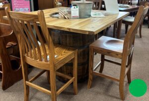 151 | Whiskey Barrel Table