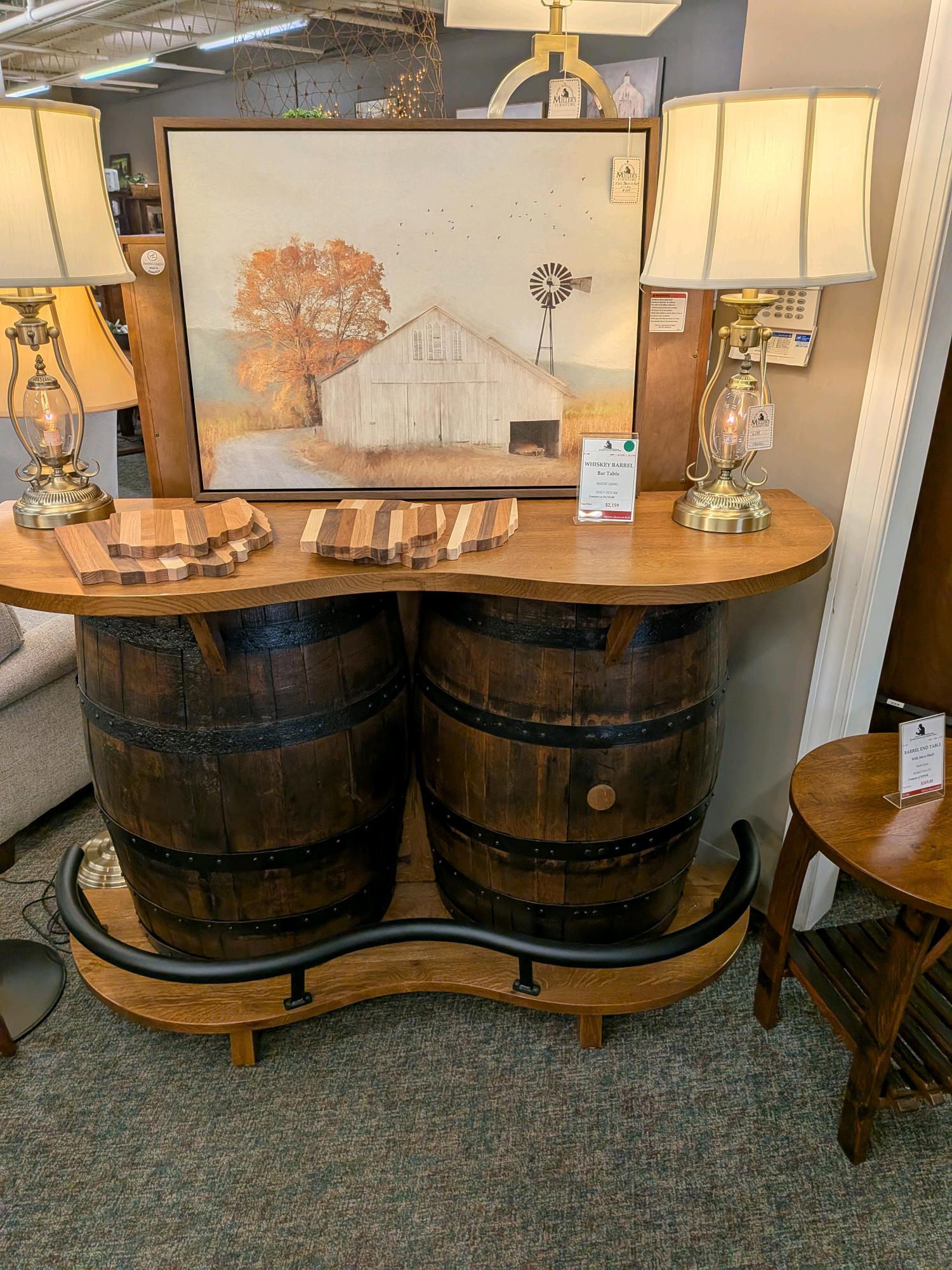 160 LOU | Whiskey Barrel Bar