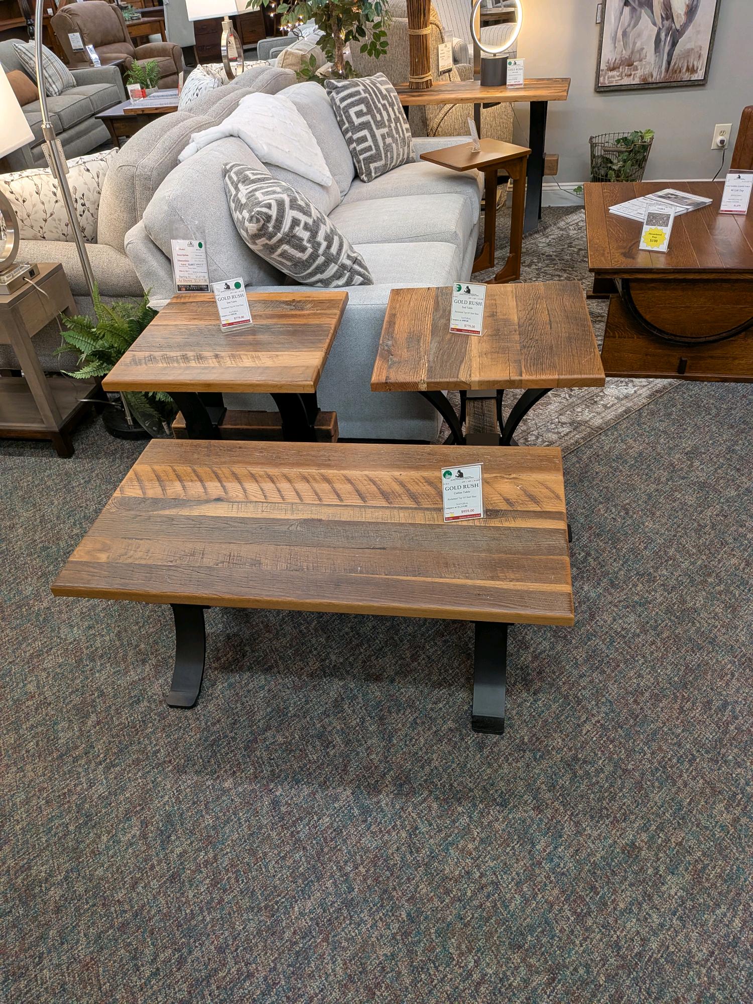 28 LAN | Gold Rush Occasional Set