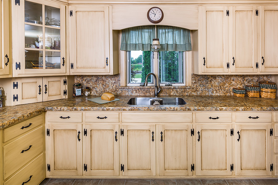 Custom Amish Cabinets from Millers Furniture