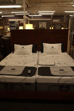 P1-1124K |  Prairie bed with low footboard