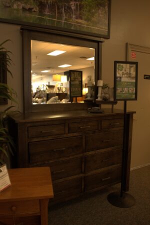 208,213 | Lindholt high dresser and mirror