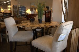 456-103| Live edge pub table